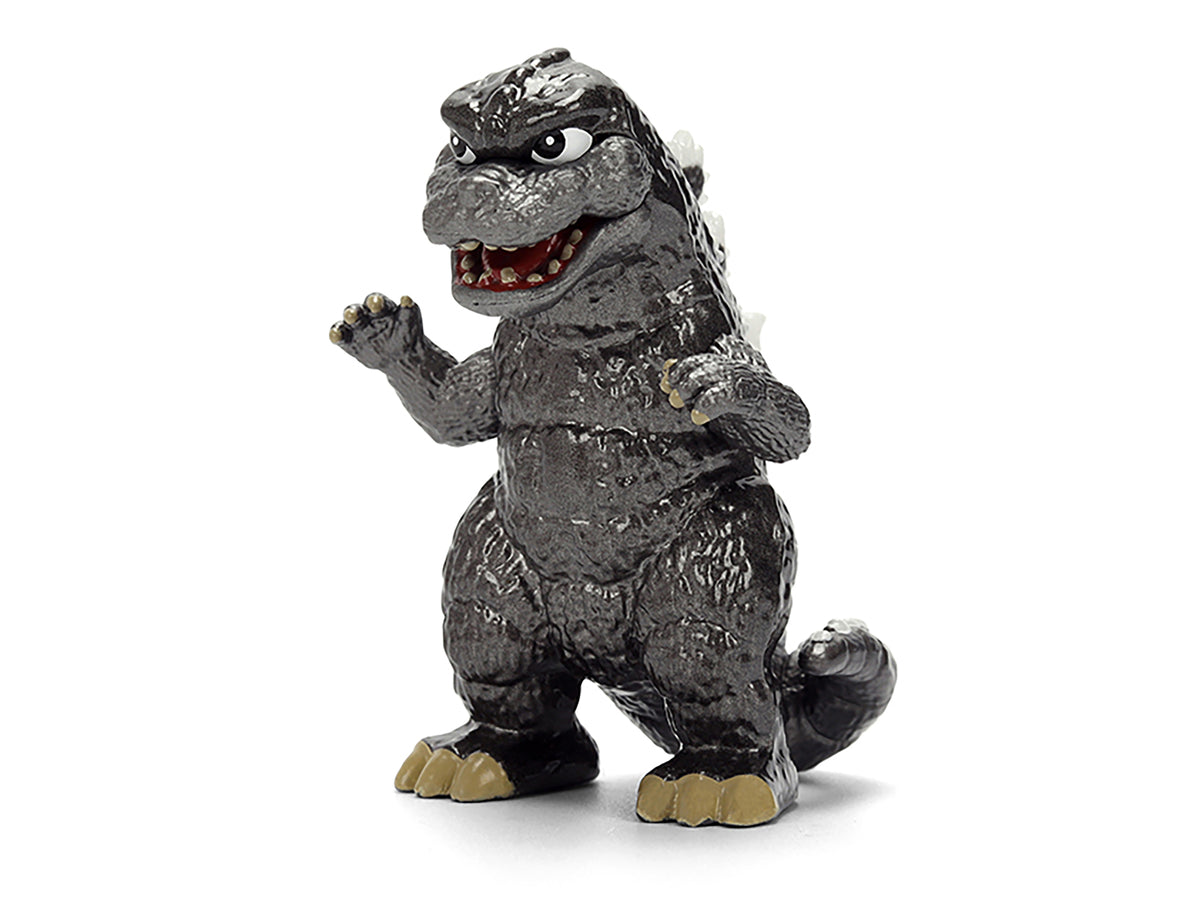 Set of 4 Diecast Figures "Godzilla" Franchise "Metalfigs" Series