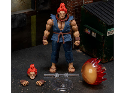 Akuma 6" Moveable Figure with Accessories and Alternate Head and Hands "Ultra Street Fighter II: The Final Challengers" (2017) Video Game Model