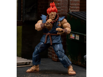 Akuma 6" Moveable Figure with Accessories and Alternate Head and Hands "Ultra Street Fighter II: The Final Challengers" (2017) Video Game Model