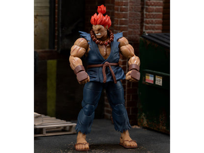Akuma 6" Moveable Figure with Accessories and Alternate Head and Hands "Ultra Street Fighter II: The Final Challengers" (2017) Video Game Model