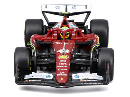 Ferrari SF-25 #44 Lewis Hamilton Formula One F1 "World Championship" (2025) with Display Case 1/43 Diecast Model Car