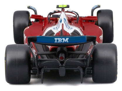 Ferrari SF-25 #44 Lewis Hamilton Formula One F1 "World Championship" (2025) with Display Case 1/43 Diecast Model Car