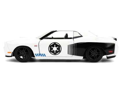2012 Dodge Challenger SRT8 "Stormtrooper" Livery White with Graphics "Star Wars" Franchise "Hollywood Rides" Series 1/32 Diecast Model Car