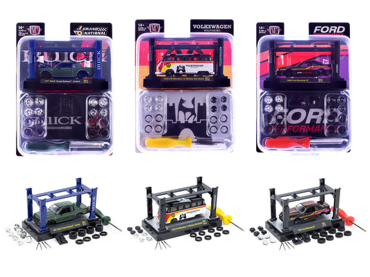 Model Kit 3 piece Car Set Release 81 Limited Edition to 9600 pieces Worldwide 1/64 Diecast Model Cars