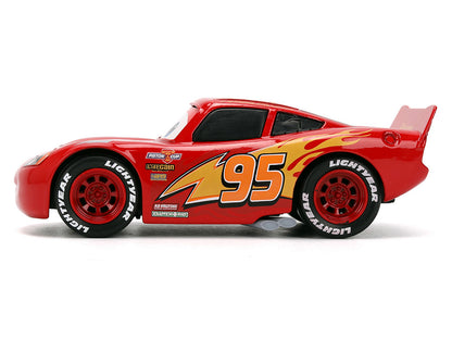 Lightning McQueen #95 Red "Cars" (2006) Movie "Hollywood Rides" Series 1/32 Diecast Model Car