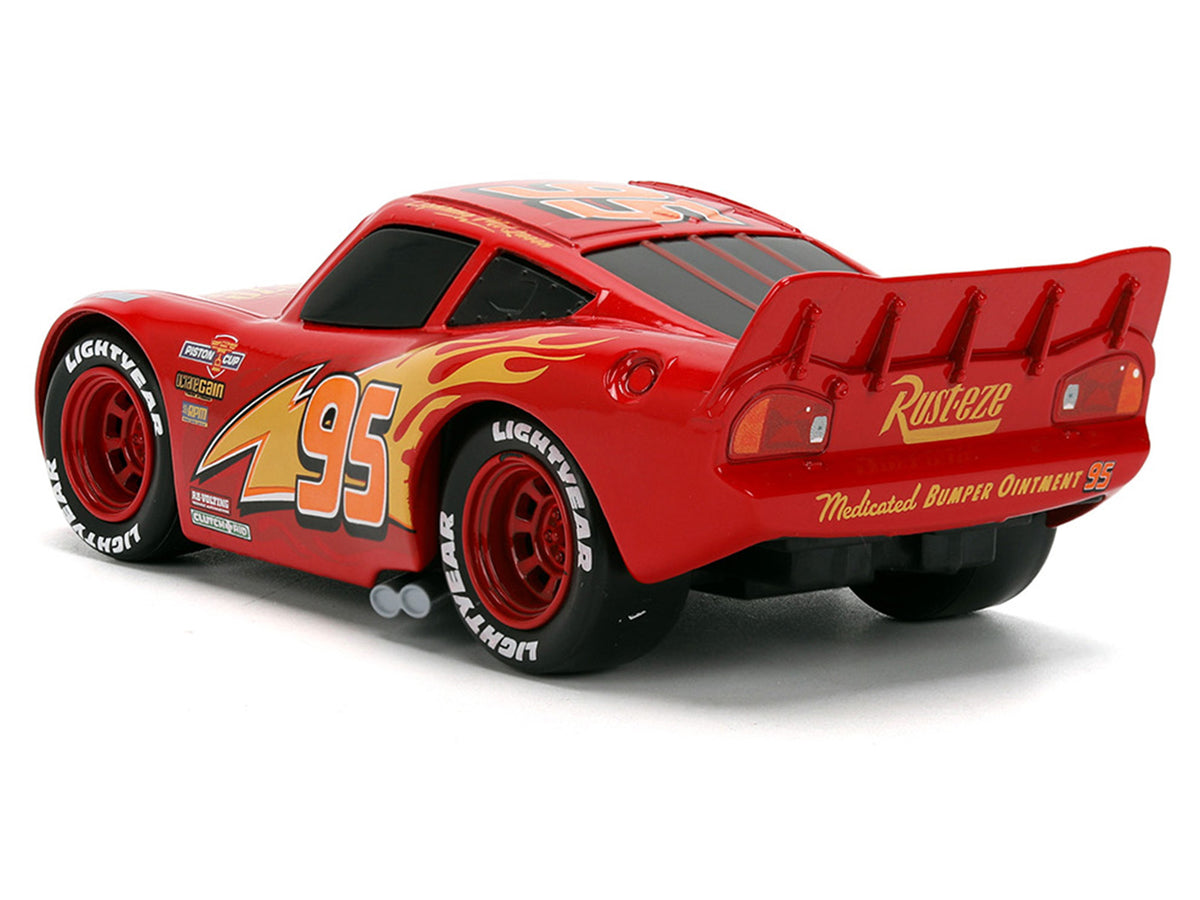 Lightning McQueen #95 Red "Cars" (2006) Movie "Hollywood Rides" Series 1/32 Diecast Model Car