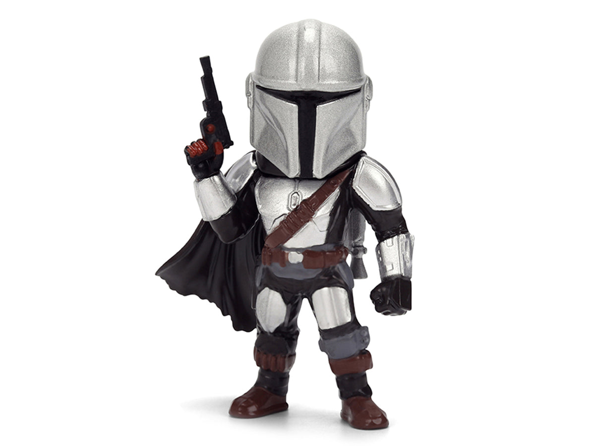 Set of 4 Diecast Figures "Star Wars: The Mandalorian & Grogu" (2026) Movie "Metalfigs" Series Diecast Models