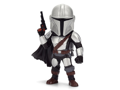 Set of 4 Diecast Figures "Star Wars: The Mandalorian & Grogu" (2026) Movie "Metalfigs" Series Diecast Models