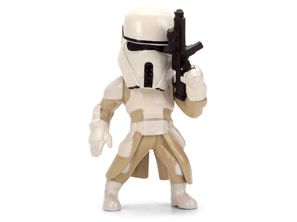 Set of 4 Diecast Figures "Star Wars: The Mandalorian & Grogu" (2026) Movie "Metalfigs" Series Diecast Models
