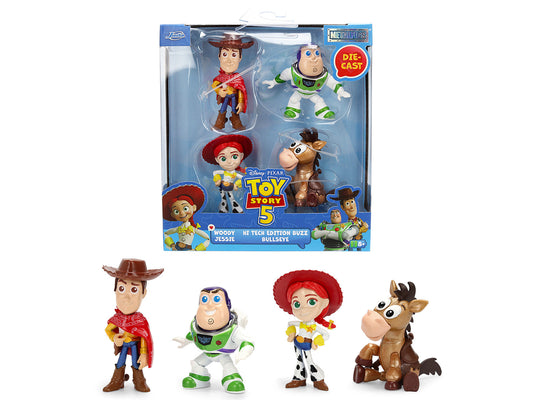 Set of 4 Diecast Figures "Toy Story 5" (2026) Movie "Metalfigs" Series Diecast Models