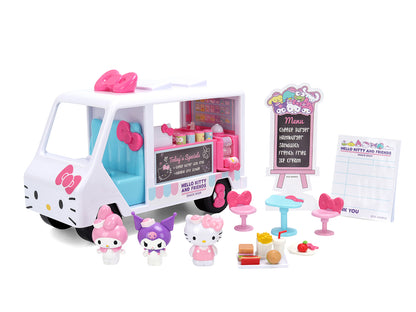 "Hello Kitty and Friends" Food Truck Set with 3 Figures Model