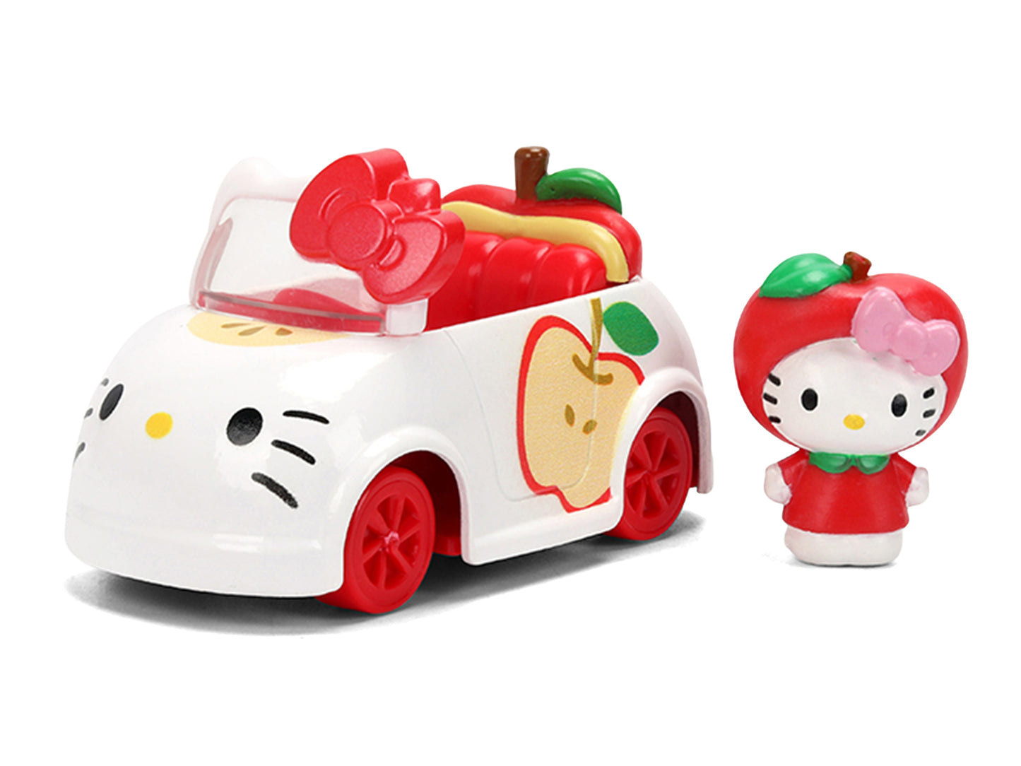 "Hello Kitty and Friends" Set of 4 Diecast Figures and Cars "Hollywood Rides" Series Diecast models