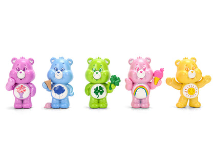 Set of 5 Diecast Figures "Care Bears" "Metalfigs" Series Diecast Models