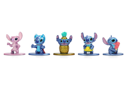 Set of 12 Diecast Figures "Disney's Stitch" Franchise "Nano Metalfigs" Series Diecast models