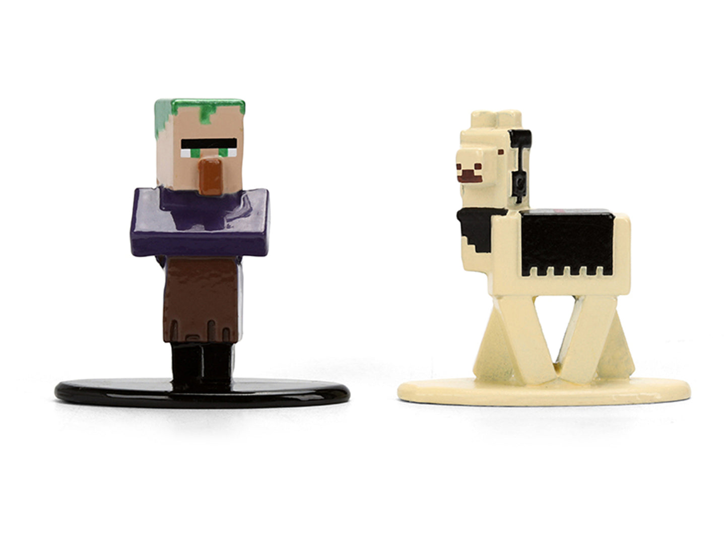 Set of 12 Diecast Figures "Minecraft" Video Game Wave 2 "Nano Metalfigs" Series Diecast models