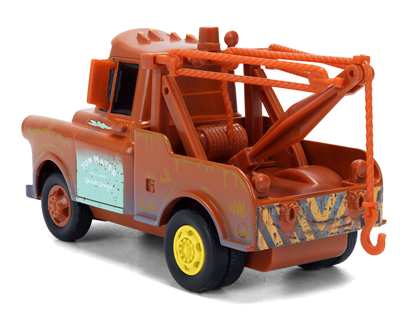 "Tow Mater" Tow Truck Brown (Rusted) "Cars" (2006) Movie "Hollywood Rides" Series 1/32 Diecast Model Car