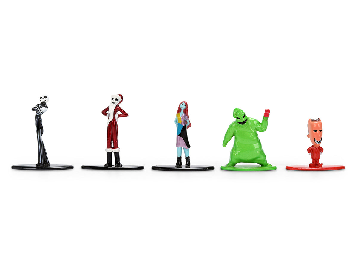 Set of 12 Diecast Figures "The Nightmare Before Christmas" (1993) Movie "Nano Metalfigs" Series Diecast Models
