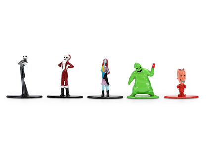 Set of 12 Diecast Figures "The Nightmare Before Christmas" (1993) Movie "Nano Metalfigs" Series Diecast Models