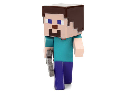 Set of 4 Diecast Figures "Minecraft" Video Game Wave 7 "Metalfigs" Series Diecast Models