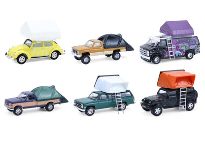 "The Great Outdoors" Series 4 Set of 6 pieces 1/64 Diecast Model Cars