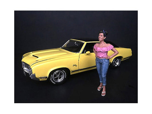 "Hanging Out II" Gloria Figurine for 1/18 Scale Models