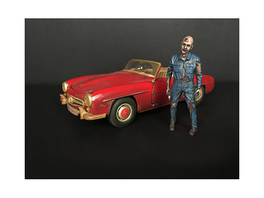 Zombie Mechanic Figurine I for 1/18 Scale Models