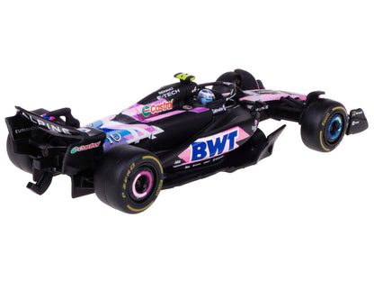 Alpine A524 #10 Pierre Gasly "BWT" "Formula One F1 World Championship" (2024) with Driver Figure and Display Case "Race" Series 1/43 Diecast Model Car