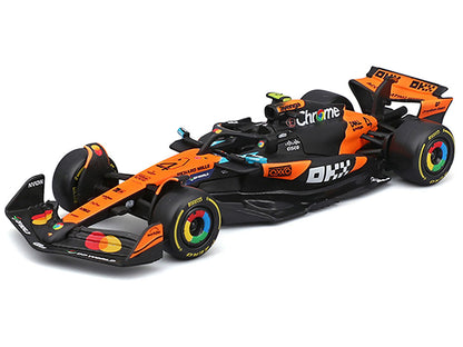 McLaren MCL39 #4 Lando Norris "OKX" Winner Formula One F1 "Australian GP" (2025) "Race" Series 1/43 Diecast Model Car