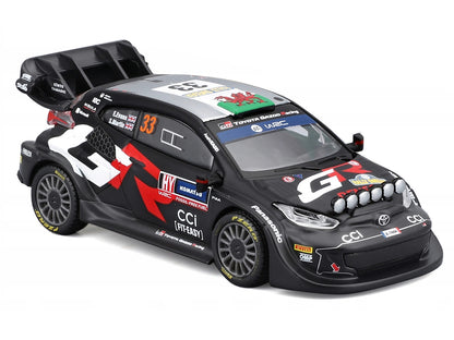 Toyota GR Yaris Rally1 Hybrid #33 Elfyn Evans - Scott Martin "Toyota Gazoo Racing WRT" "World Rally Championship" (2024) "Race" Series 1/43 Diecast Model Car