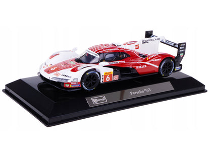 Porsche 963 #6 Kevin Estre - Andre Lotterer - Laurens Vanthoor "Porsche Penske Motorsport" Drivers' Winner "FIA World Endurance Championship" (2024) with Display Case "Race" Series 1/43 Diecast Model Car