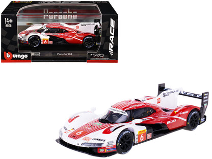 Porsche 963 #6 Kevin Estre - Andre Lotterer - Laurens Vanthoor "Porsche Penske Motorsport" Drivers' Winner "FIA World Endurance Championship" (2024) with Display Case "Race" Series 1/43 Diecast Model Car