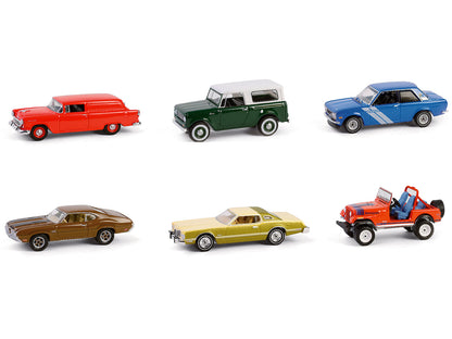 "Vintage Ad Cars" Series 11 Set of 6 pieces 1/64 Diecast Model Cars
