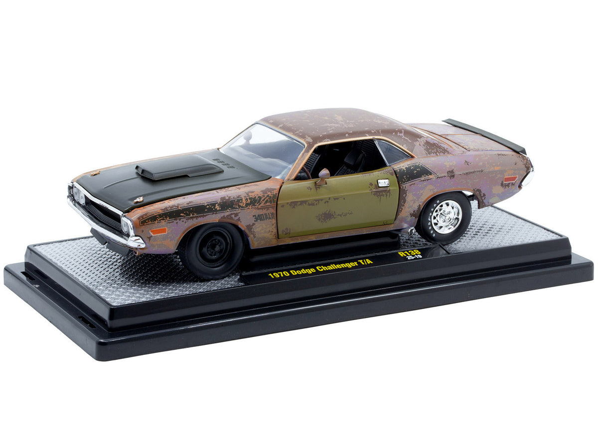 1970 Dodge Challenger T/A Rusted Limited Edition to 4050 pieces Worldwide 1/24 Diecast Model Car
