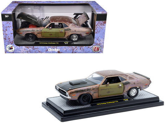 1970 Dodge Challenger T/A Rusted Limited Edition to 4050 pieces Worldwide 1/24 Diecast Model Car