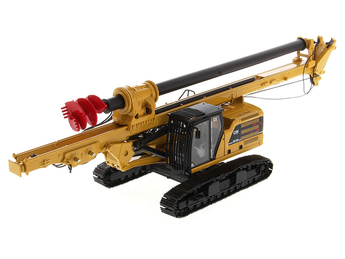 CZM EK160 Cylinder Crowd Drilling Rig Yellow "High Line" Series 1/50 Diecast Model