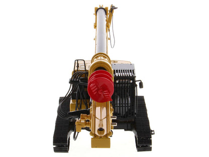 CZM EK160 Cylinder Crowd Drilling Rig Yellow "High Line" Series 1/50 Diecast Model
