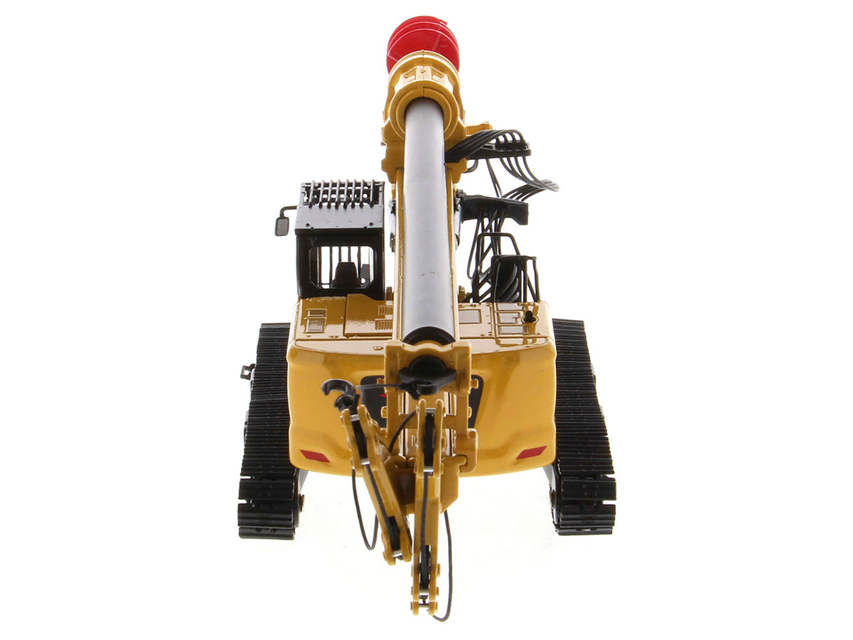 CZM EK160 Cylinder Crowd Drilling Rig Yellow "High Line" Series 1/50 Diecast Model