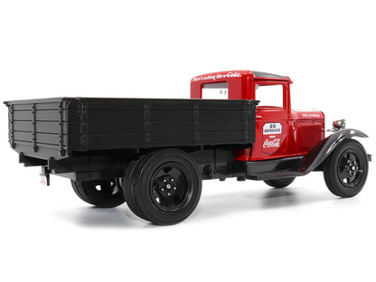 1931 Ford Model AA Pickup Truck Red and Black "Go Refreshed - Drink Coca-Cola" 1/24 Diecast Model Car