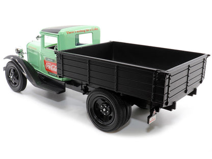 1931 Ford Model AA Pickup Truck Light Green and Black "Pause. Refresh. Drink Coca-Cola" 1/24 Diecast Model Car