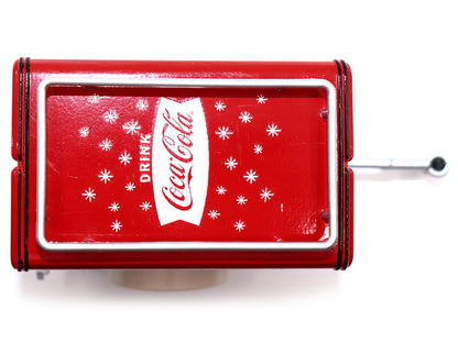 Travel Trailer Cream with Red Top "Pause and Refresh Yourself Drink Delicious Coca-Cola" 1/24 Diecast Model Car