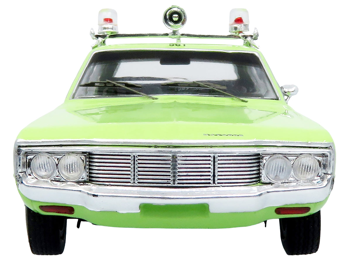 1972 AMC Matador Police Car "Cleveland Police Department" Light Green 1/43 Diecast Model