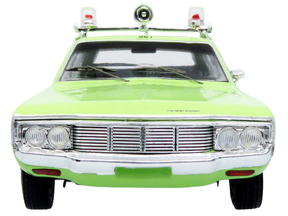 1972 AMC Matador Police Car "Cleveland Police Department" Light Green 1/43 Diecast Model
