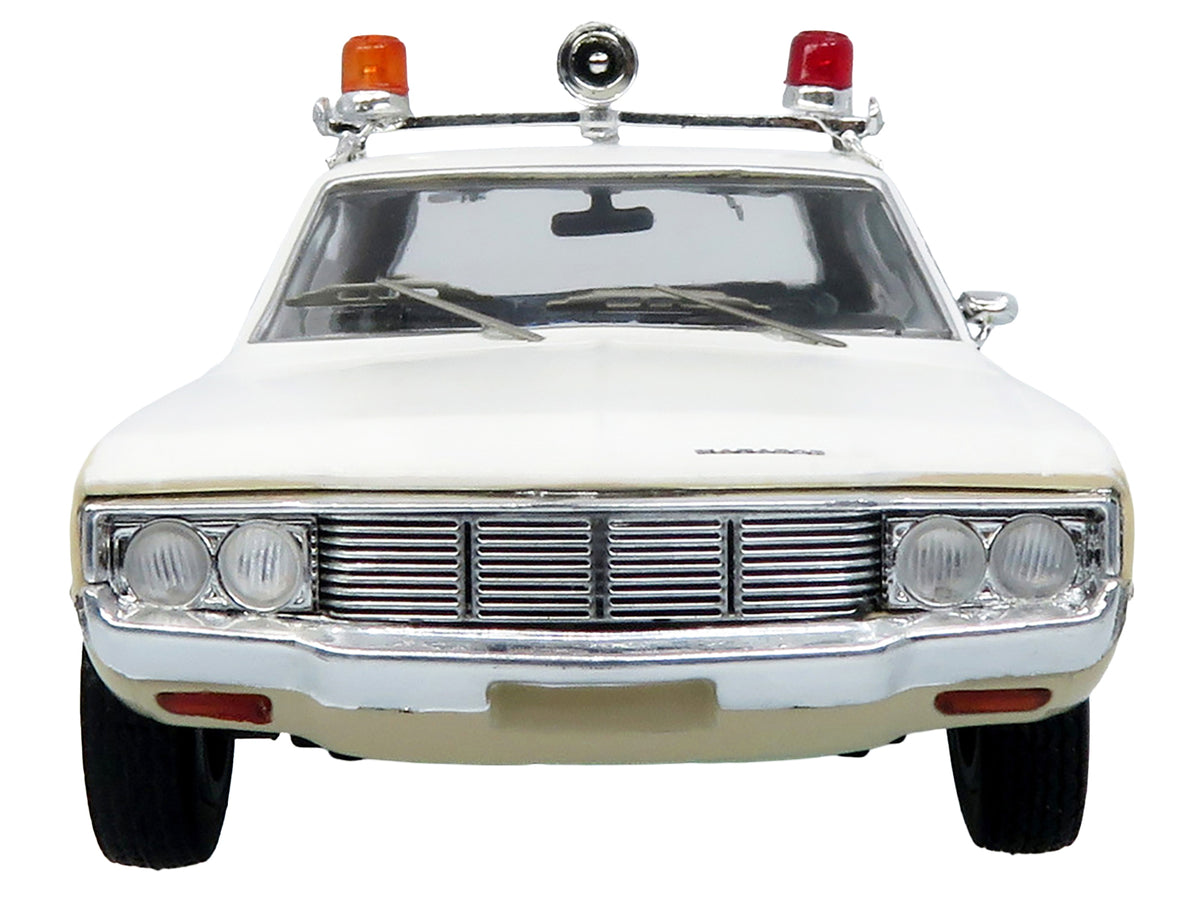 1972 AMC Matador Police Car "Phoenix Police Department" White and Beige 1/43 Diecast Model