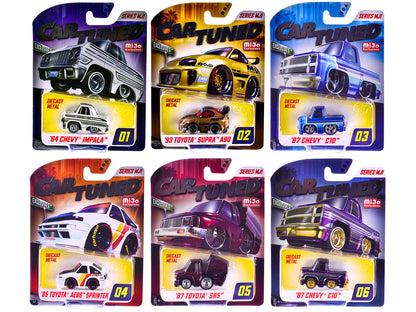 Mijo Exclusives Series MJ1 Set of 6 Pieces Diecast Model Cars