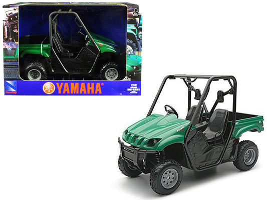 2008 Yamaha Rhino 700 F1 4x4 Off Road ATV Green 1/12 Diecast Model