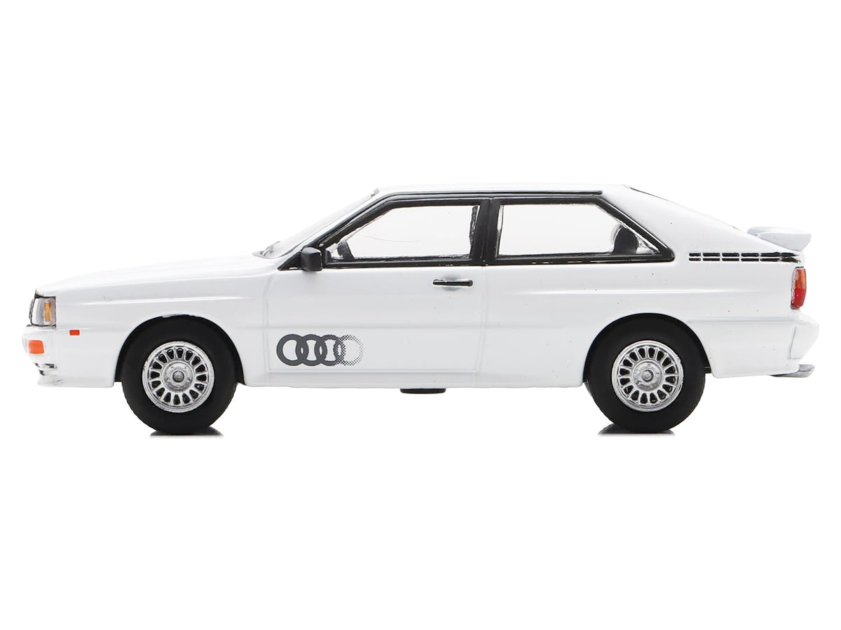 Audi Quattro White 1/64 Diecast Model Car