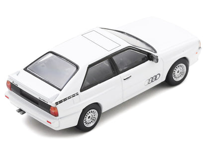 Audi Quattro White 1/64 Diecast Model Car