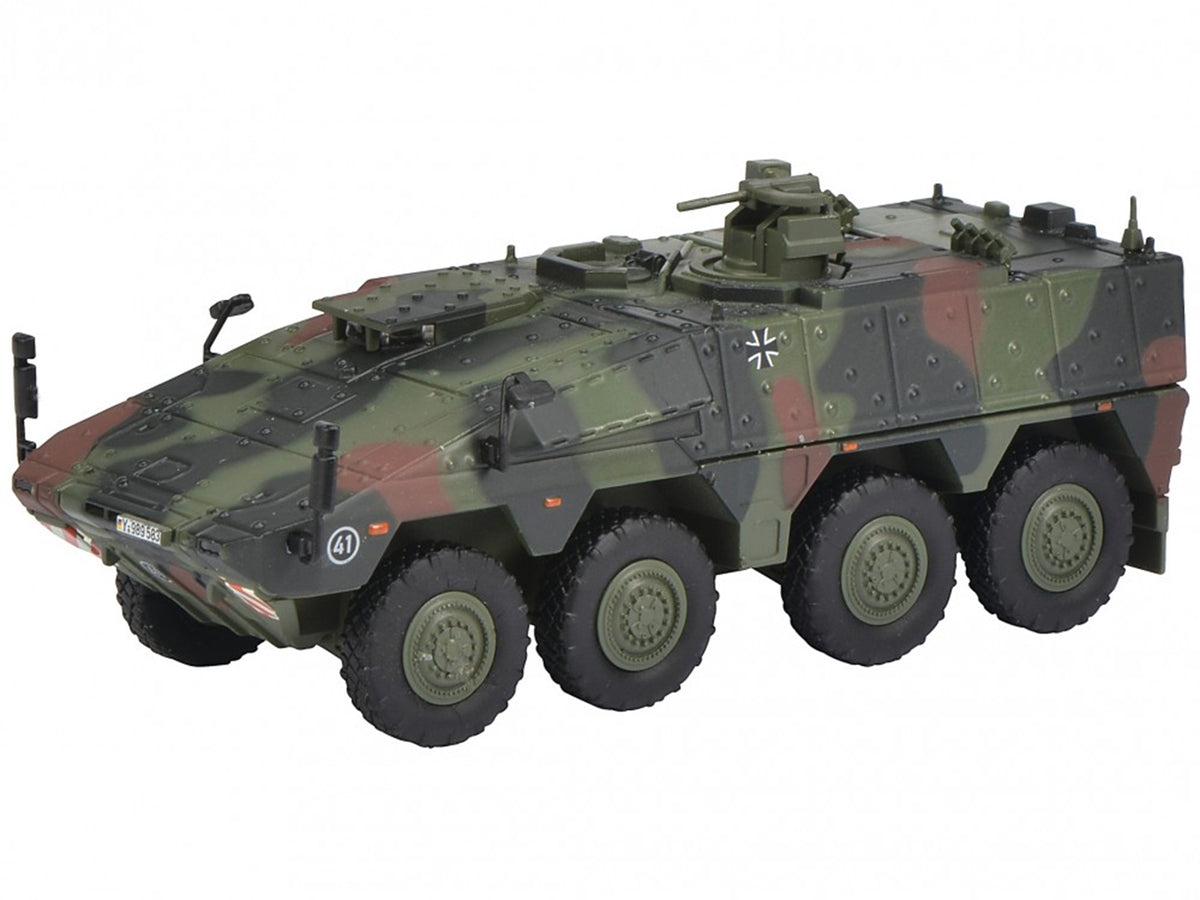Tpz. Tank Boxer "German Army" Green Camouflage 1/87 (HO) Scale Diecast Model Car