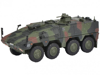 Tpz. Tank Boxer "German Army" Green Camouflage 1/87 (HO) Scale Diecast Model Car
