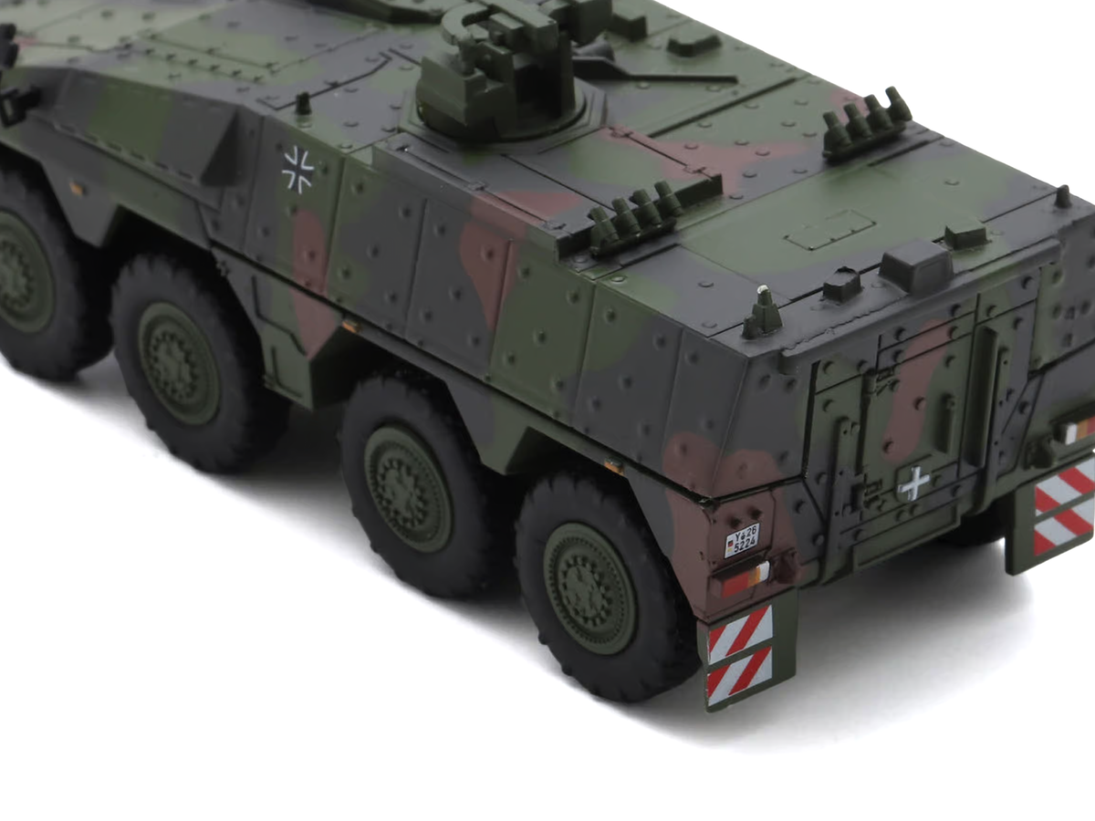 Tpz. Tank Boxer "German Army" Green Camouflage 1/87 (HO) Scale Diecast Model Car